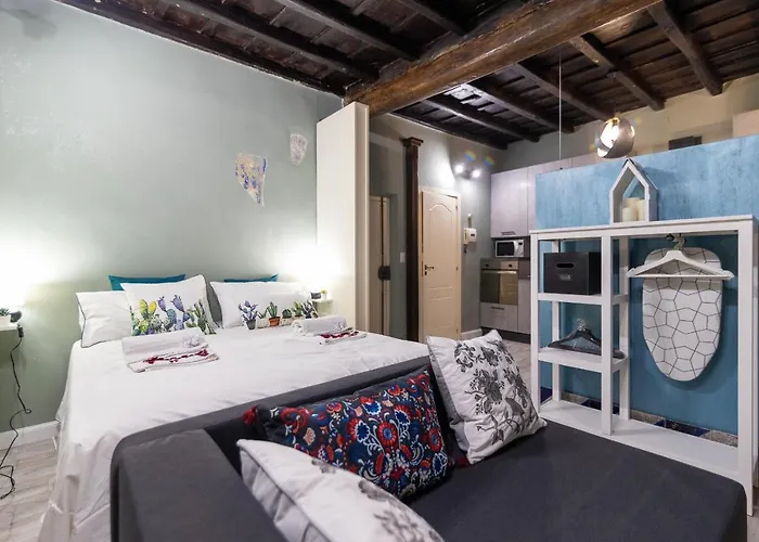 아파트 Romeathome Deluxe Campo Dei Fiori *